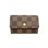 Louis Vuitton 激安　ルイヴィトン 新品　ダミエ　四角型コインケース　ポルトモネ・プラ　N61930