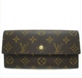 Louis Vuitton 激安　ルイヴィトン 新品　モノグラム　財布　三つ折　ポルトフォイユ・インターナショナル　M61217
