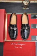 Ferragamo カジュアルシューズ 新作 本革 靴  通販＆送料込 男性用 fer004