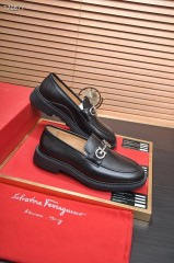 Ferragamo カジュアルシューズ 新作 本革 靴  通販＆送料込 男性用 fer005
