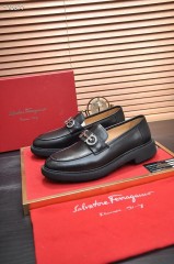 Ferragamo カジュアルシューズ 新作 本革 靴  通販＆送料込 男性用 fer005