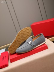 Ferragamo カジュアルシューズ 新作 本革 靴  通販＆送料込 男性用 fer007