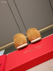 Ferragamo カジュアルシューズ 新作 本革 靴  通販＆送料込 男性用 fer009