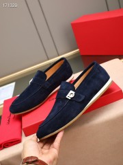 Ferragamo カジュアルシューズ 新作 本革 靴  通販＆送料込 男性用 fer006