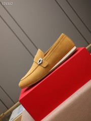 Ferragamo カジュアルシューズ 新作 本革 靴  通販＆送料込 男性用 fer009