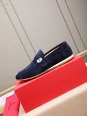 Ferragamo カジュアルシューズ 新作 本革 靴  通販＆送料込 男性用 fer006