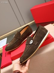 Ferragamo カジュアルシューズ 新作 本革 靴  通販＆送料込 男性用 fer008