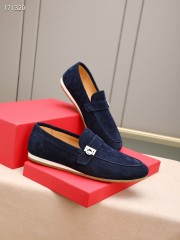 Ferragamo カジュアルシューズ 新作 本革 靴  通販＆送料込 男性用 fer006