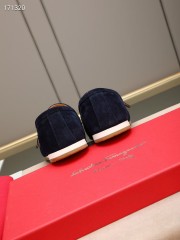 Ferragamo カジュアルシューズ 新作 本革 靴  通販＆送料込 男性用 fer006