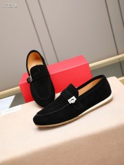 Ferragamo カジュアルシューズ 新作 本革 靴  通販＆送料込 男性用 fer010